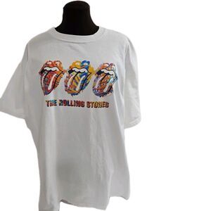 Rolling Stones World Tour Vintage 2002 Never worn Graphic T-shirt 2XL Band